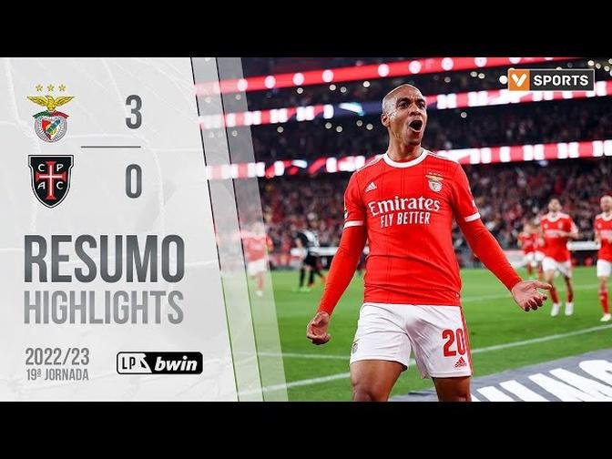 Highlights | Resumo: Benfica 3-0 Casa Pia AC (Liga 22/23 #19)