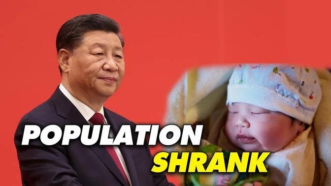 China's first population drop in six decades sounds alarm on demographic crisis. | Digging to China