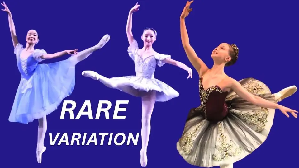 Rare Giselle Variation 2025 with Annie Webb (Age 13), etc. and 1985 with Malakhov (Age 17)