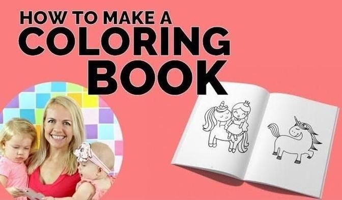 Step by Step: Make a coloring book for your kids (for free!!) 👧 ...