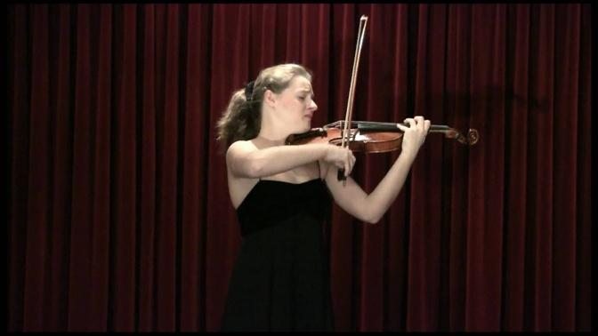 Ania Filochowska plays Paganini Caprice No. 24