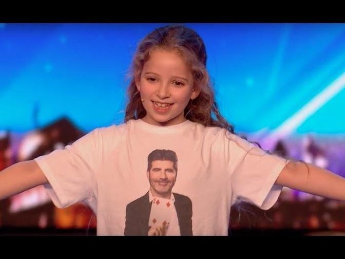 8 YO Girl Issy SHOCKS Everyone With Her Magic | Audition 2 | Britain's Got Talent 2017