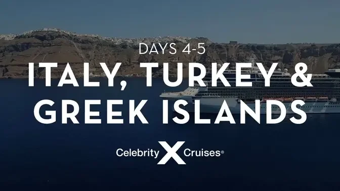 Days 4 & 5_ Santorini & Mykonos _ Italy, Turkey and Greek Islands Cruise