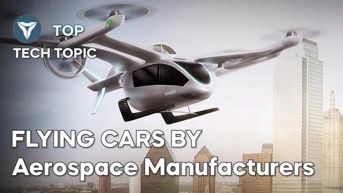 4 Flying Cars (eVTOL) by Airplane Manufacturers | Watch Now ! ▶ 4