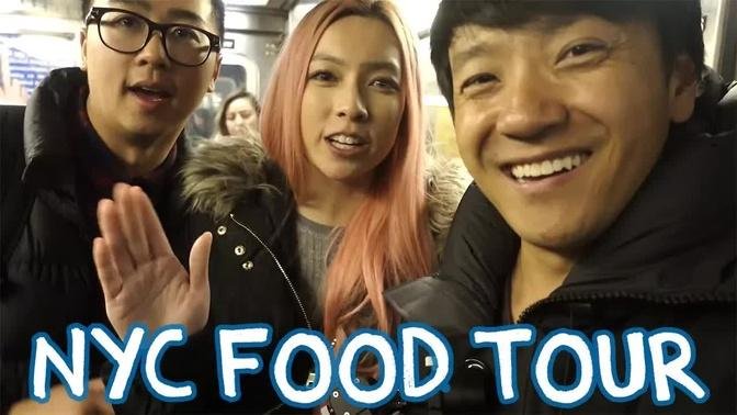 New York City FOOD Tour With CHONNY & DALENA