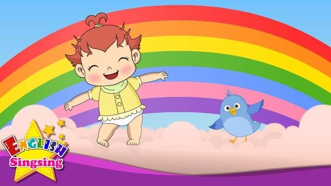 I Can Sing a Rainbow - Rainbow song - Color song - Nursery Rhymes with lyrics - Song for children