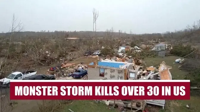 Monster Storm Kills Over 30 Across US, Moves Toward the East Coast