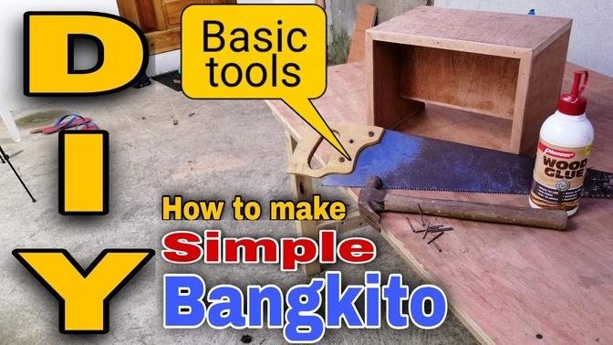 DIY How to Make Simple BangKito _ DIY Bangkito _ Bangkito _ Wooden Bench _ Pioneer Wood Glue.