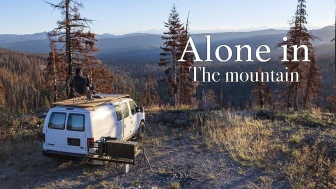 Camping at 2300m |  Solo Camping in Eastern Sierra| Vanlife