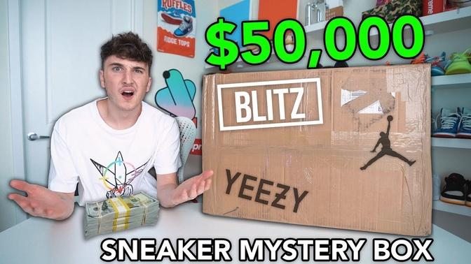 Unboxing A $50,000 Sneaker Mystery Box...