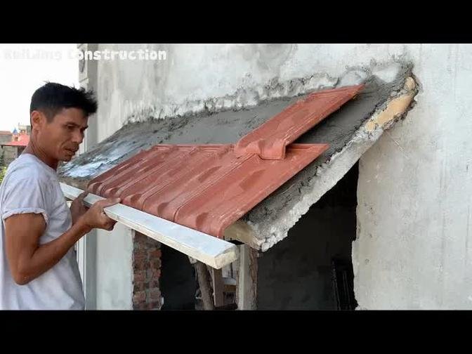 Techniques For Building Roofs On Windows With Reinforced Concrete And Terracotta Bricks