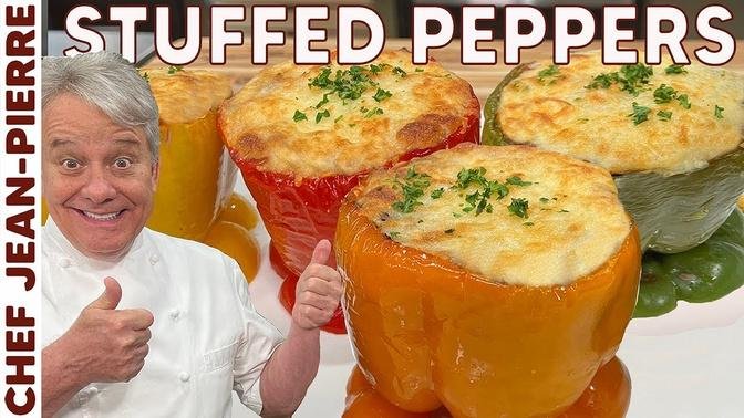 How To Make Easy Stuffed Bell Peppers _ Chef Jean-Pierre.