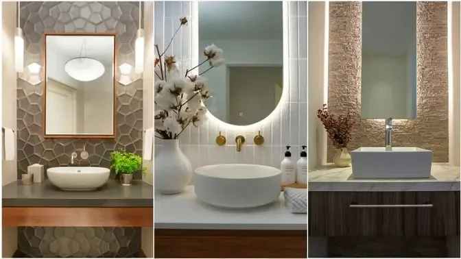 Top 100 Small Bathroom Design Ideas 2022 | Bathroom mirrors Ideas | Modern Bathroom  tiles design
