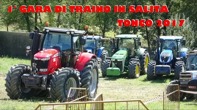 1° Gara di traino in salita - Tonco 2017