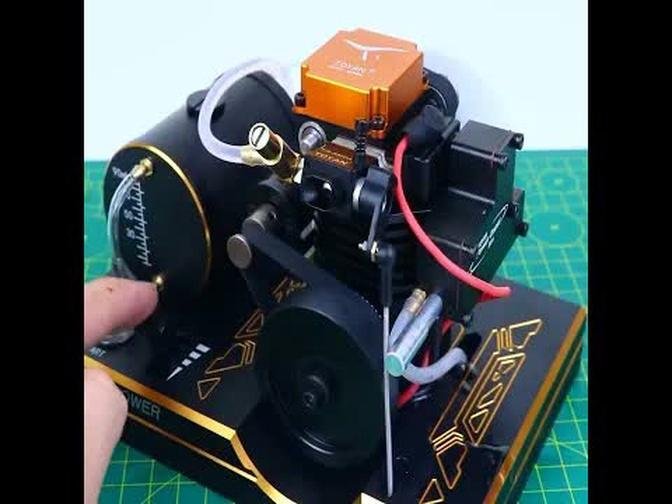 Mini Real 3.5cc 4 Stroke RC Engine - Toyan Engine FS-S100