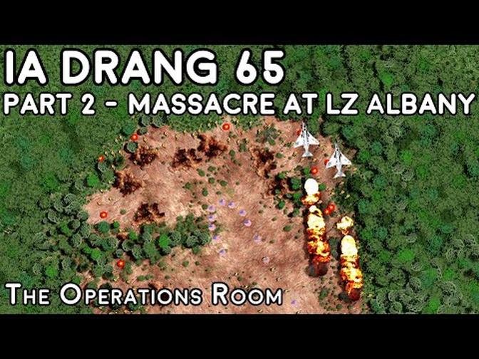 The REAL Battle from We Were Soldiers - Ia Drang 65 (2/2) - Massacre at LZ Albany