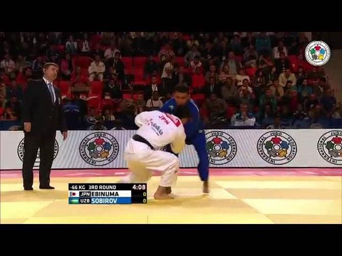 Rishod Sobirov vs Masashi Ebinuma World Judo Championships 2015