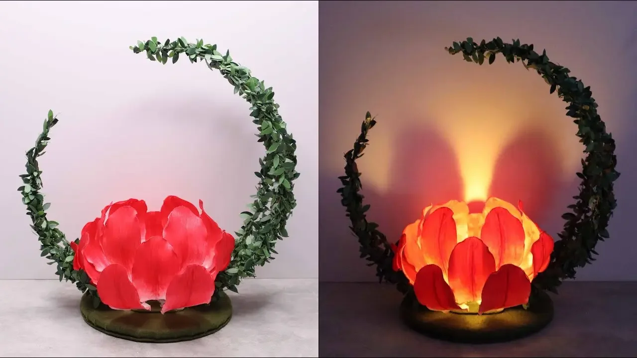 DIY Plastic bottle candle holder ideas | Best out of waste | Tempat lilin botol plastik bekas
