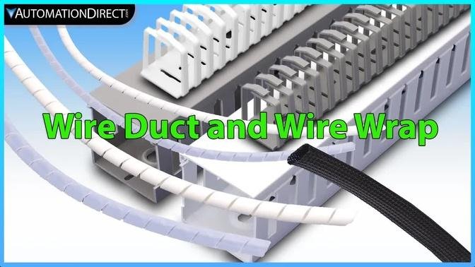 Panel Building solutions - Wire duct and wire wrap