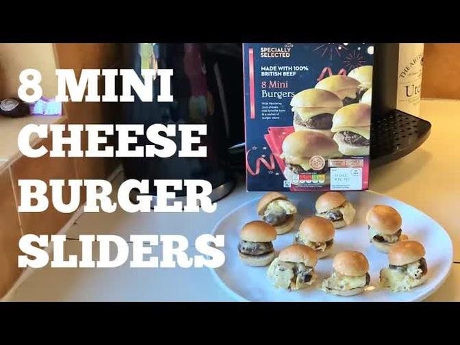 NEW 8 MINI CHEESE BURGERS review at ALDI UK