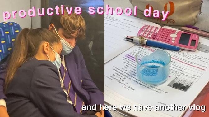 another vlog - a school day in my lifee