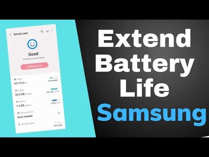 How To Extend Battery life Of Samsung Galaxy
