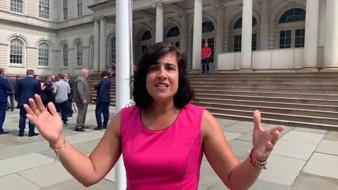 ​Malliotakis Stands with NYPD while de Blasio is in Detroit