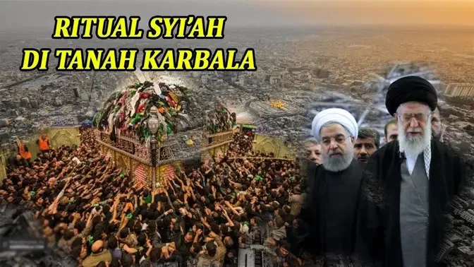 RITUAL SYI'AH DI TANAH KARBALA & BATU SUJUD NYA !!!