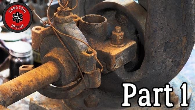 Antique Vertical Steam Engine - Part 1 [Restoration]