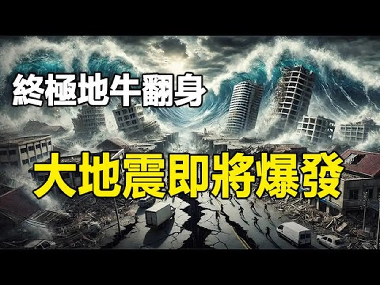 🔥🔥曲鱔大軍鋪天蓋地而來 台灣突發8次地震❗終極地牛將翻身 一場改變世界的大地震即將到來❓❗【字幕版】