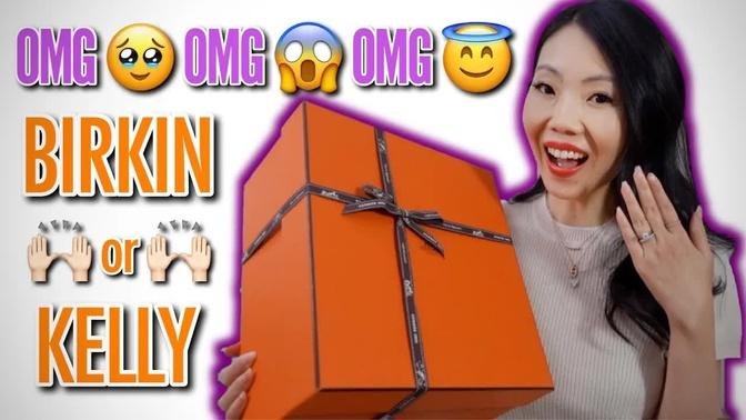 HERMES QUOTA BAG UNBOXING *OMG I GOT THE CALL?! 🥹😲😇 BEST CHRISTMAS GIFT EVER!* FashionablyAMY