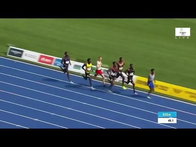 Quamel PRINCE (Guyana) | Men's 800m Heat 3 Round 1 | Commonwealth Games 2022 Athletics |3rd Aug 2022