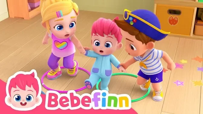 🚶Walking Walking with Bebefinn Family    Nursery Rhymes for Kids   Kids Songs in 3D   Fun Videos