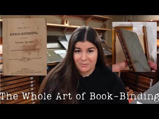 The Whole Art of Book-Binding | Peter Cottom (1824)