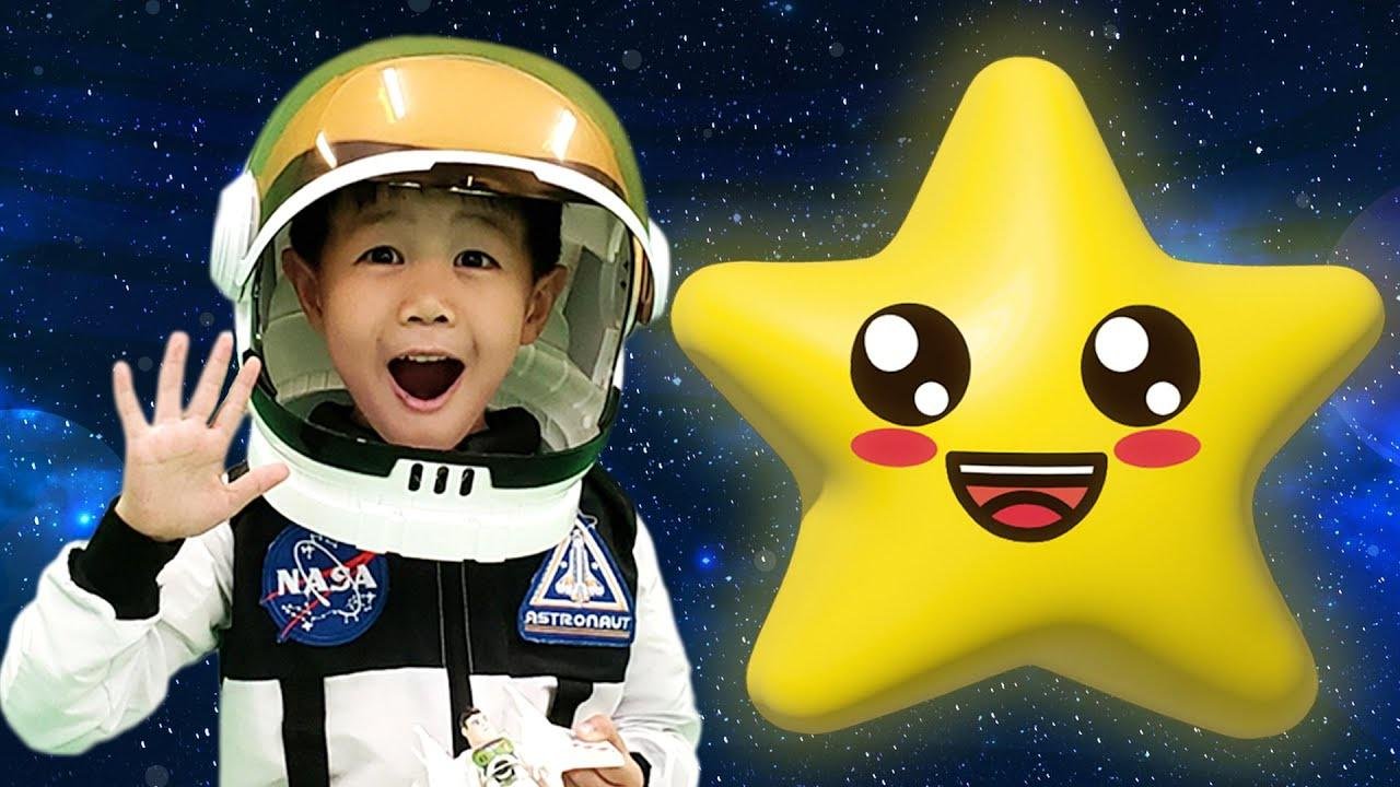 Twinkle Twinkle Little 'Astronaut' Star +  Learn the 8 Planets Song | More Nursery Rhymes