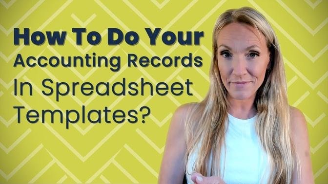 Full Accounting Spreadsheets For Business - Master Your Accounting & Taxes Spreadsheet Templates