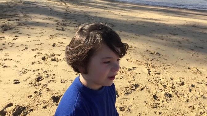 Beach detecting with Sunny Davies and his Daddy Tim Davies (The Money Pot) Australia 🇦🇺