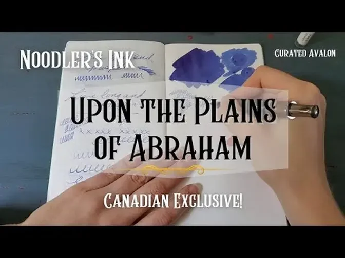 Upon the Plains of Abraham Noodler's Fountain Pen Ink (Canadian Exclusive!)