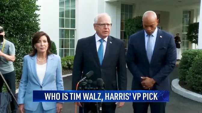 Who is Tim Walz, Harris' VP Pick?