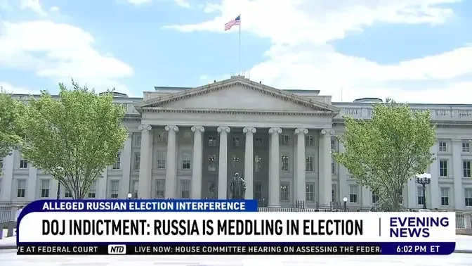 DOJ Indictment: Russia Is Meddling Election