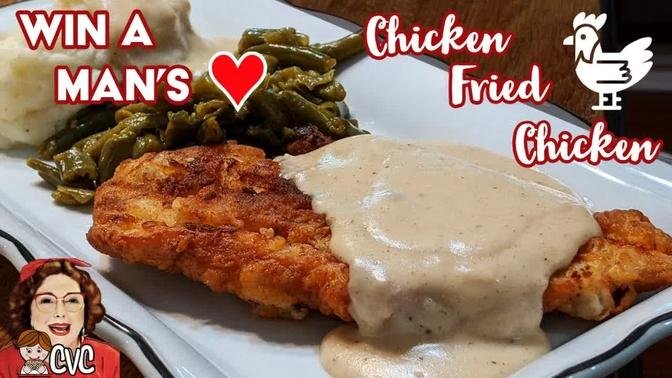 Chicken Fried Chicken, Best Old Fashioned Southern Cooks