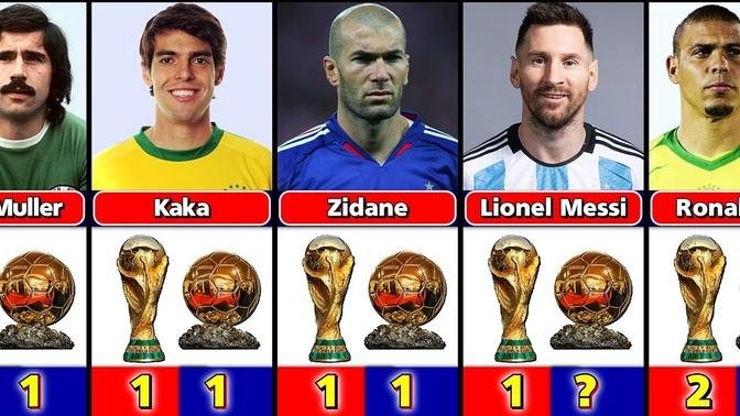 Players Who Won The World Cup And Ballon d'Or.