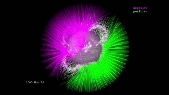 NASA Sun Magnetic Flip