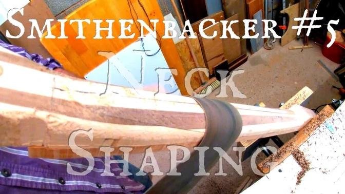 Making My Own Rickenbacker Bass #5: Shaping The Neck