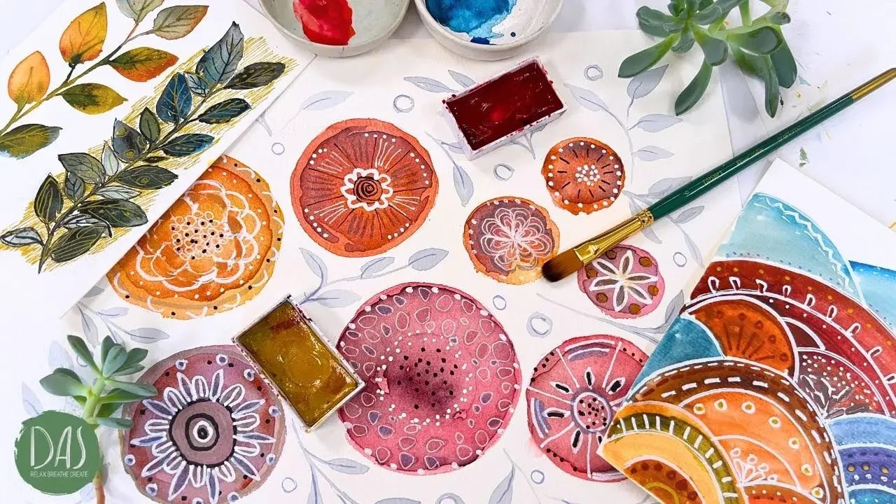 NO SKILL NEEDED to paint this! - take your mind off your worries for an hour or two