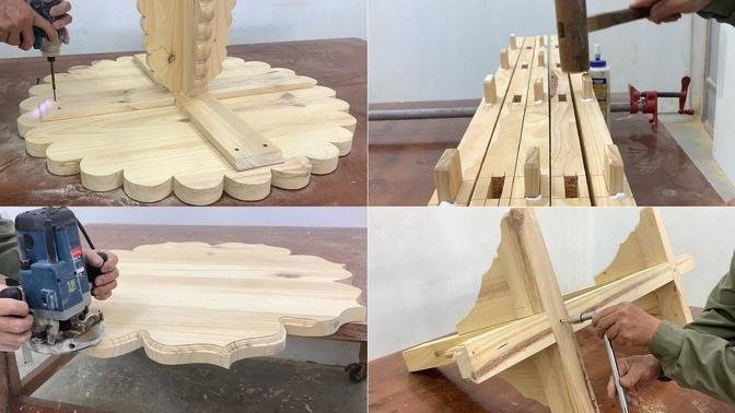 Skillful Creative Skills Of Craftsmen - 4 Furniture Projects With Extremely Interesting Designs