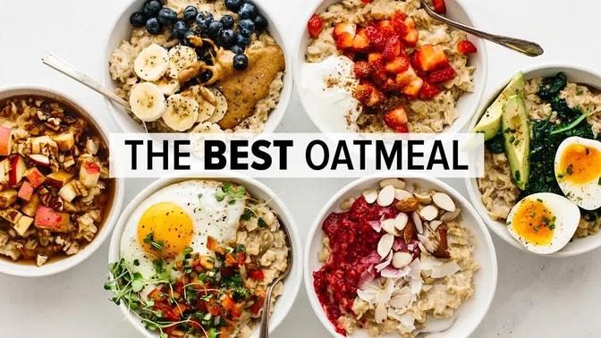 EASY OATMEAL RECIPE | with sweet & savory flavors