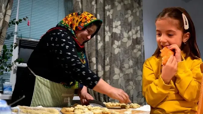 Visiting the Dargin family. Village life. Dagestan. Russia.