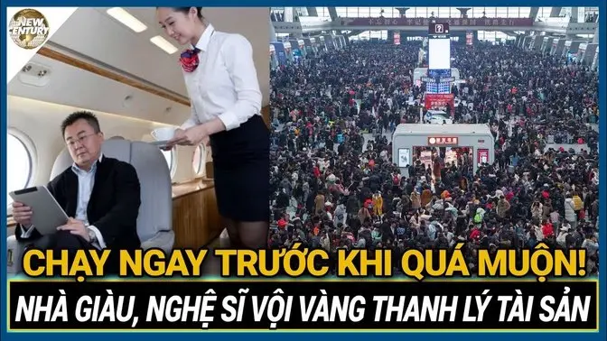 Rời Đi Trước Khi Quá Muộn! Làn Sóng Di Cư Gia Tăng, Ngay Cả Quan Chức TQ Cũng Bỏ Chạy