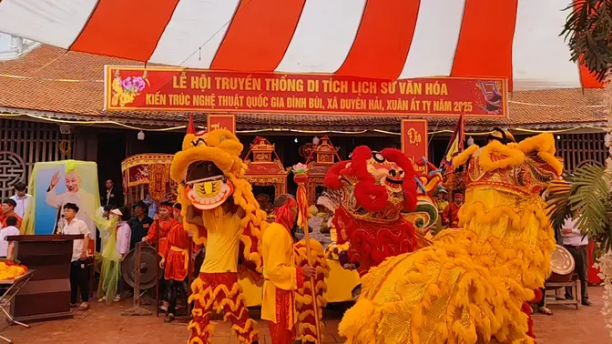 Lễ Hội Truyền Thống di tích lịch sử Văn Hoá